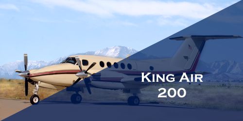 King Air 200 Turboprop Business Charter
