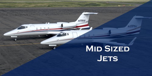 Mid Sized Jet Business Charter